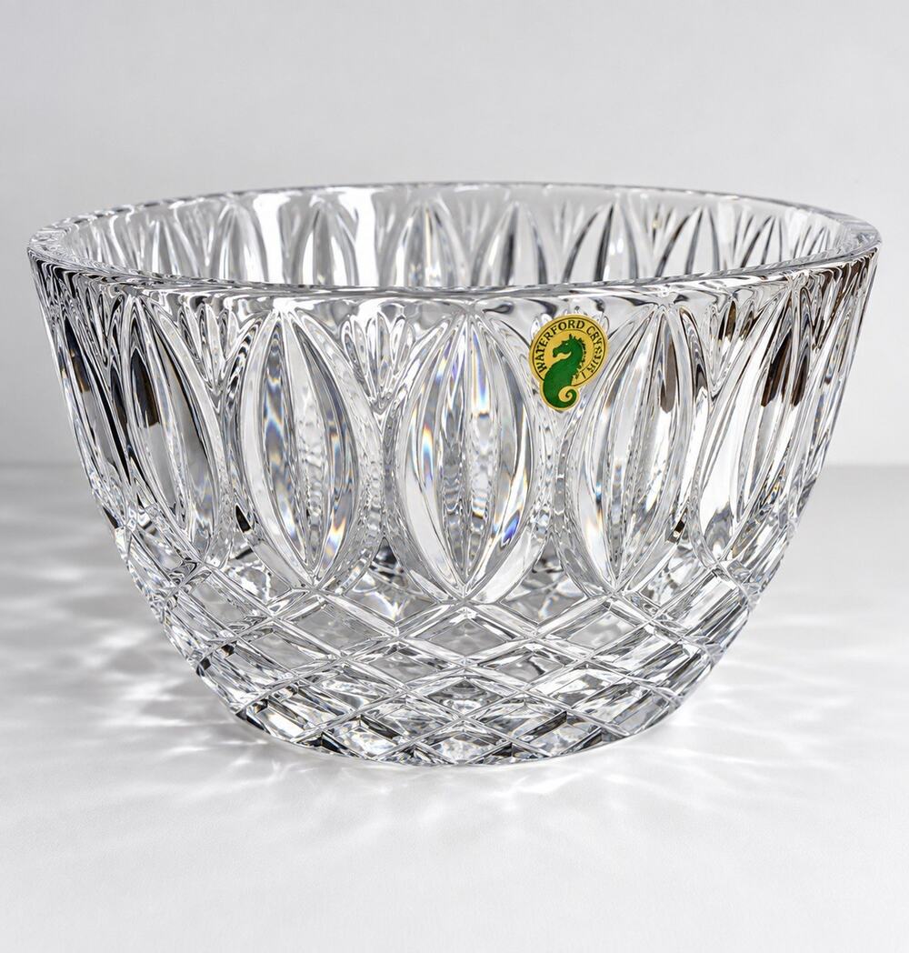 Waterford Crystal Grant 10” Lead Crystal Bowl 40011234 Slovenia w/ Box